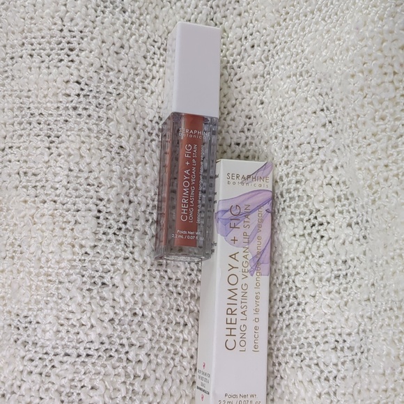 Seraphine Botanicals Other - Seraphine Botanicals Cherimoya + Fig Lip Stain in Latte, 2.2ml/0.07fl oz